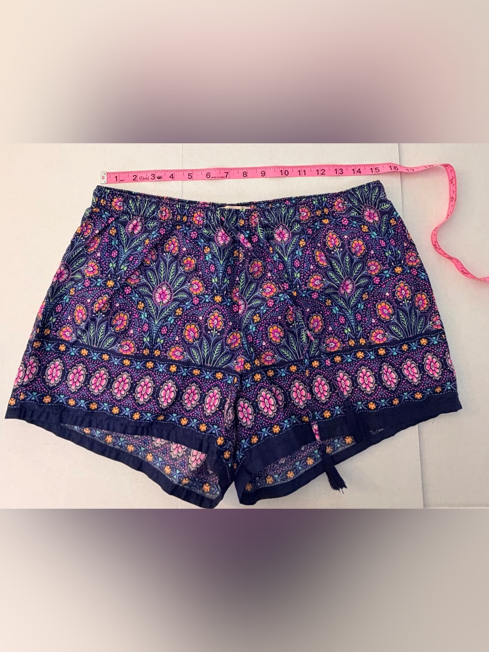 Love by Gap Floral Print Cotton Shorts Size M - Picture 3 of 9